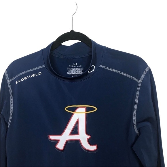 EvoShield Blue Long Sleeve Athletic Top - Picture 3 of 10